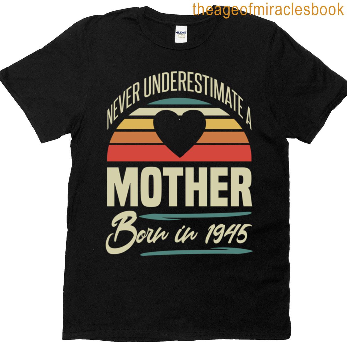 80th Birthday For Mom 1945 T-shirt