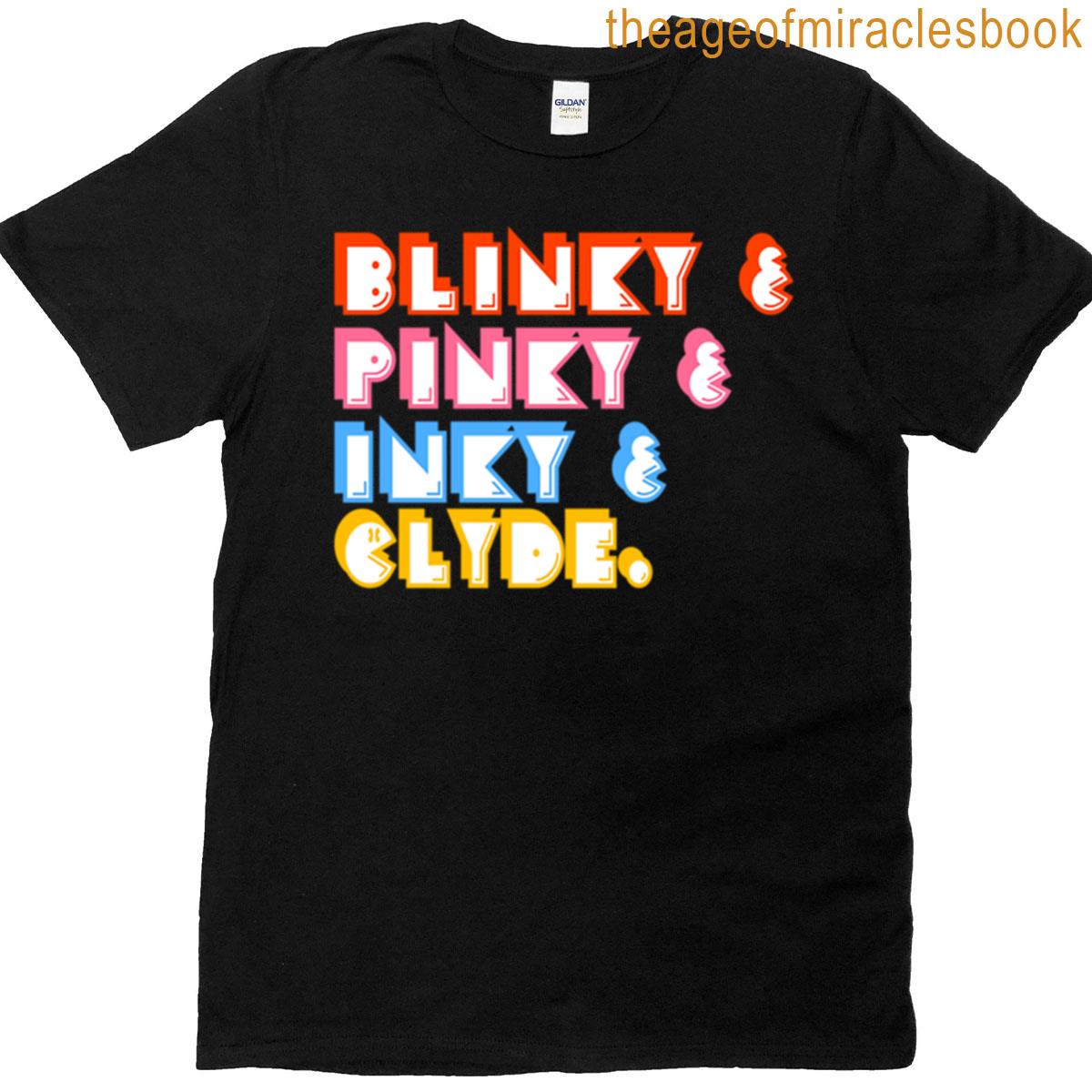 Blinky Pinky Inky Clyde Oversized T-shirt