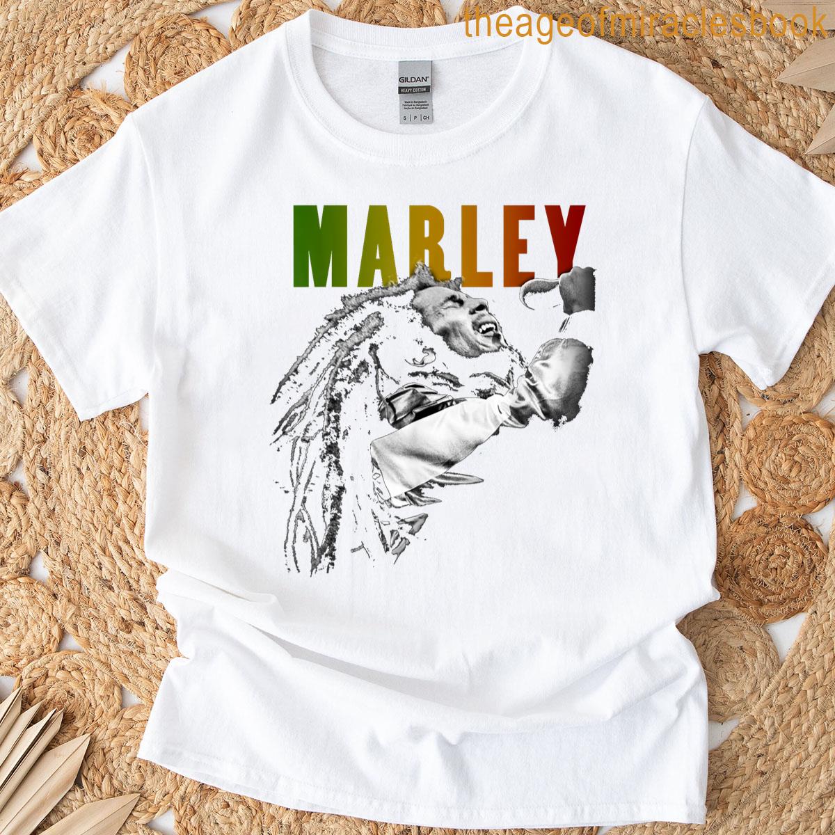 Bob Marley Rastaman Vibration Washed T-shirt