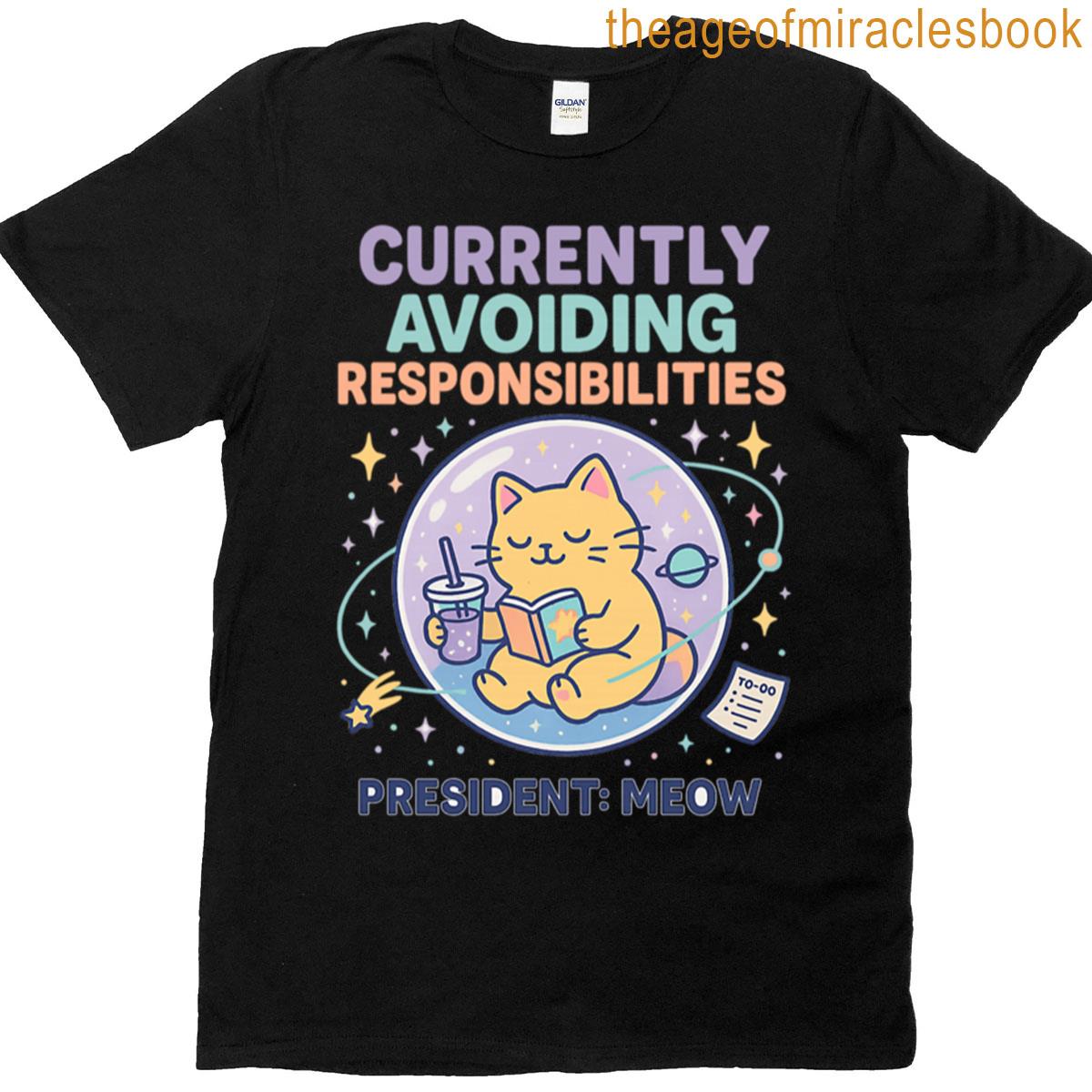 Currently Avoiding Responsibilities T-shirt