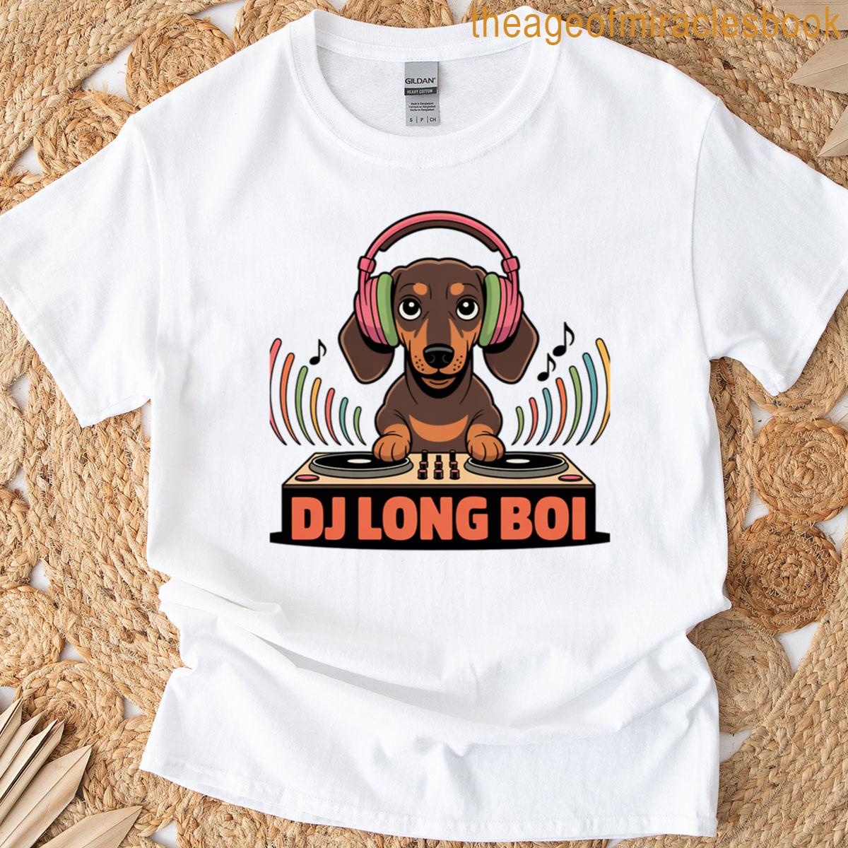 Dj Long Boi Dachshund T-shirt
