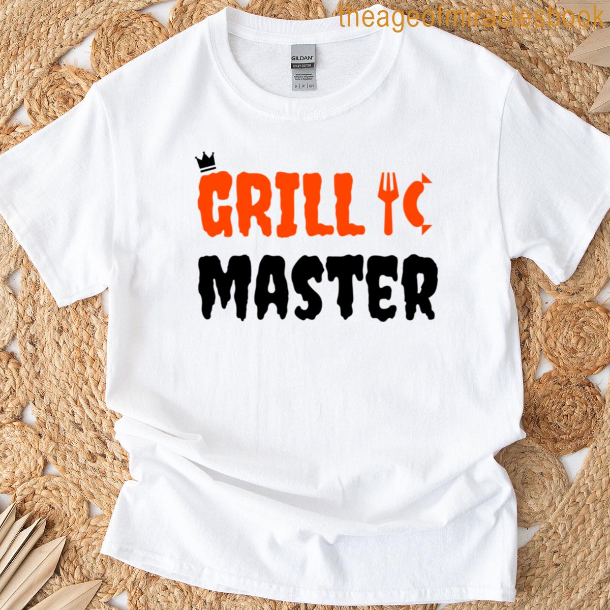 Grill Master Bbq Pitmaster Summer Cookout T-shirt