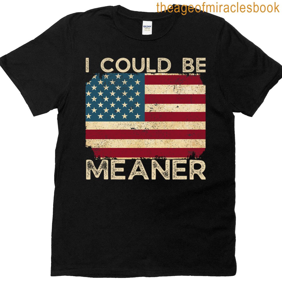 I Could Be Meaner Oversized T-shirt