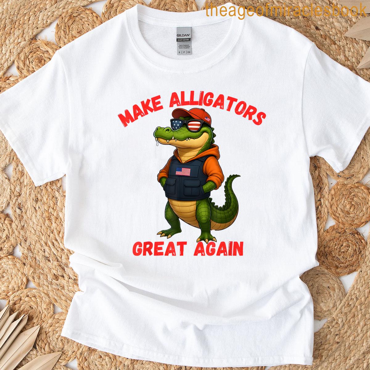 Make Alligators Great Again T-shirt