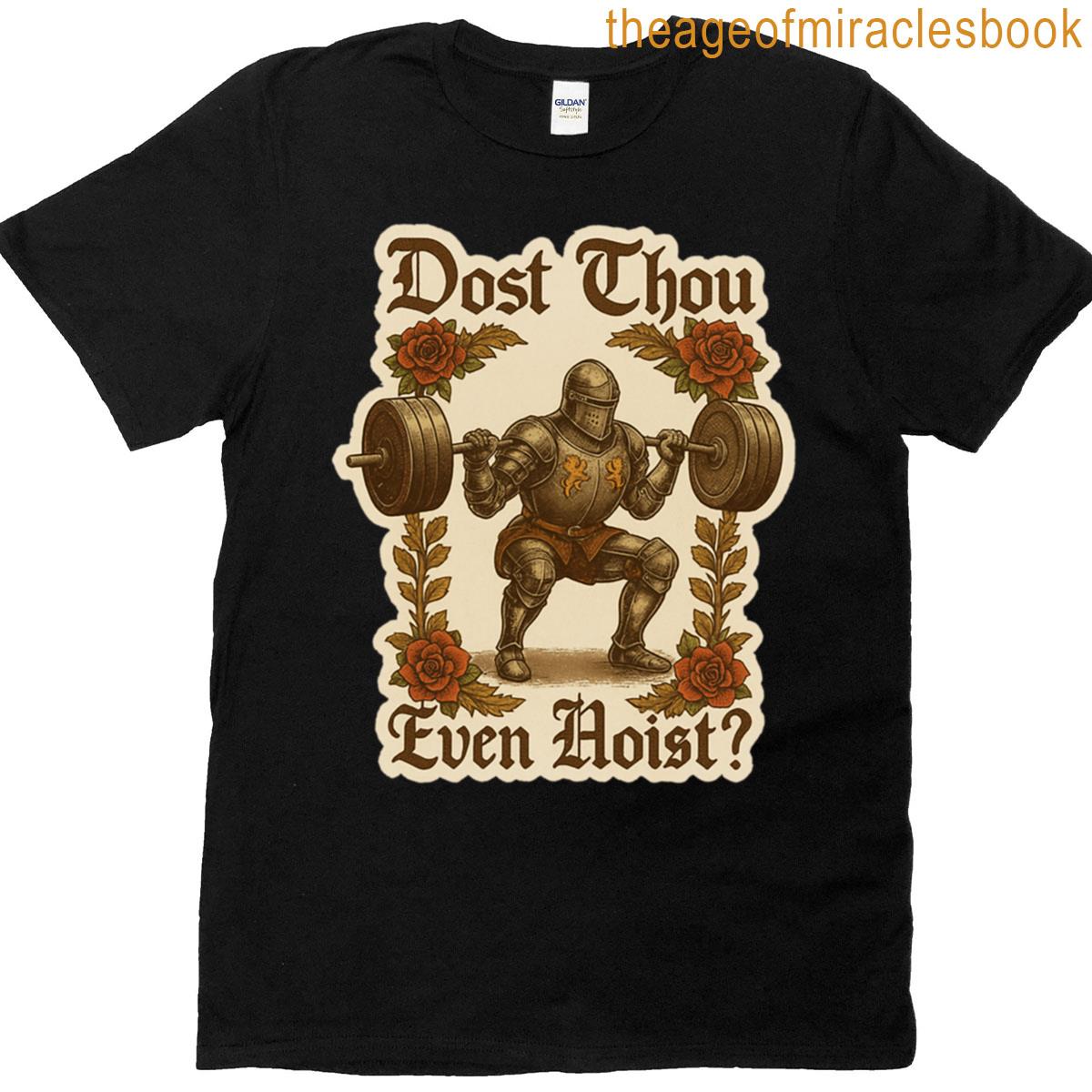 Medieval Knight Gym Meme T-shirt