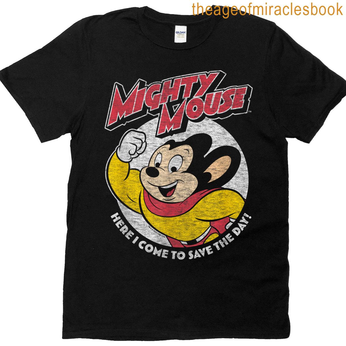 Mighty Mouse – Mm Save The Day T-shirt