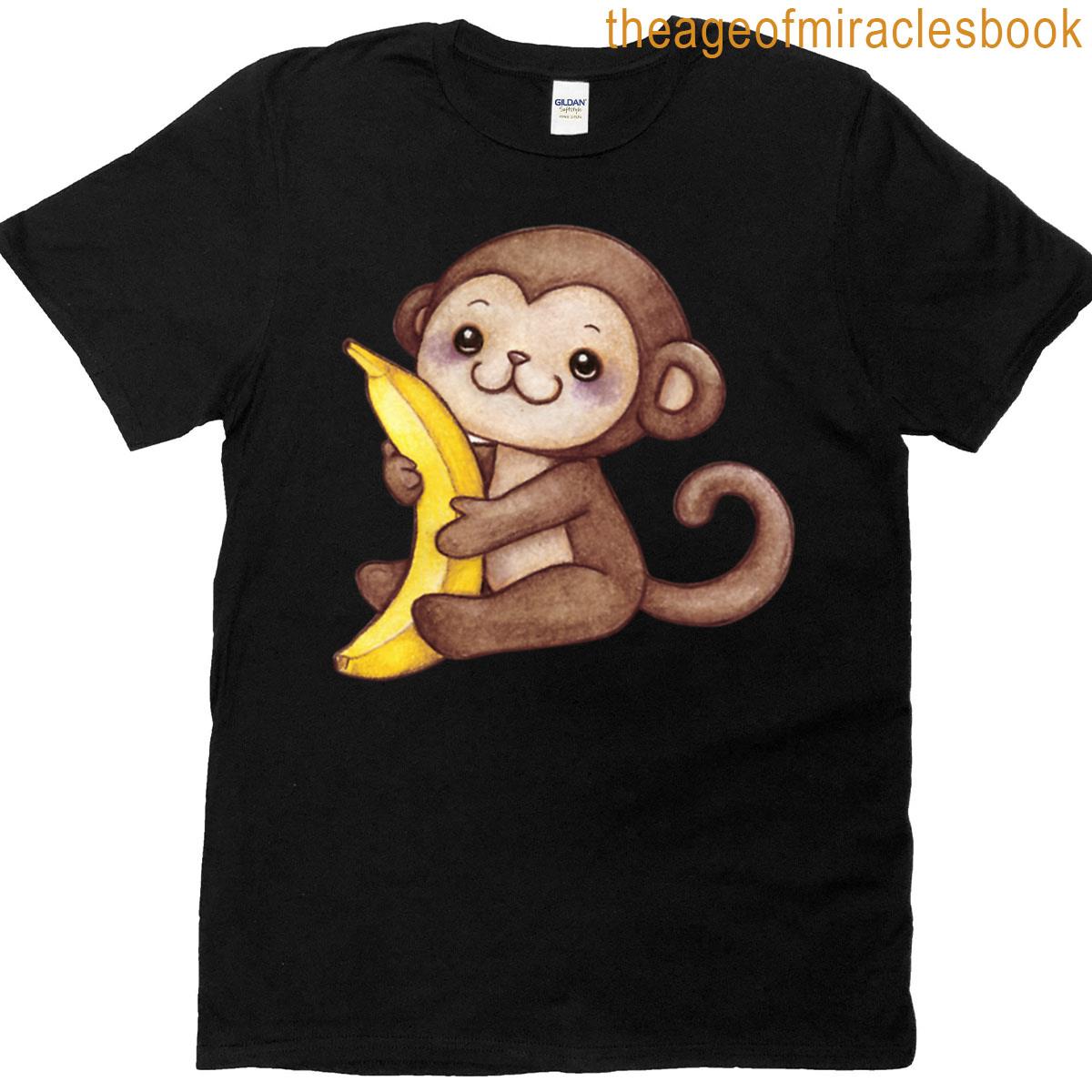 Monkey With Banana Oversized T-shirt