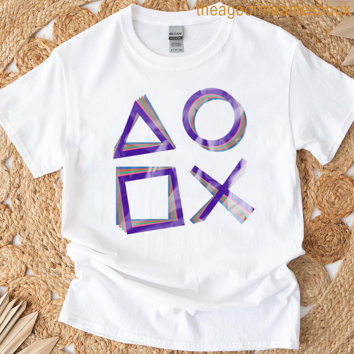 Paper Playstation Swirl T-shirt