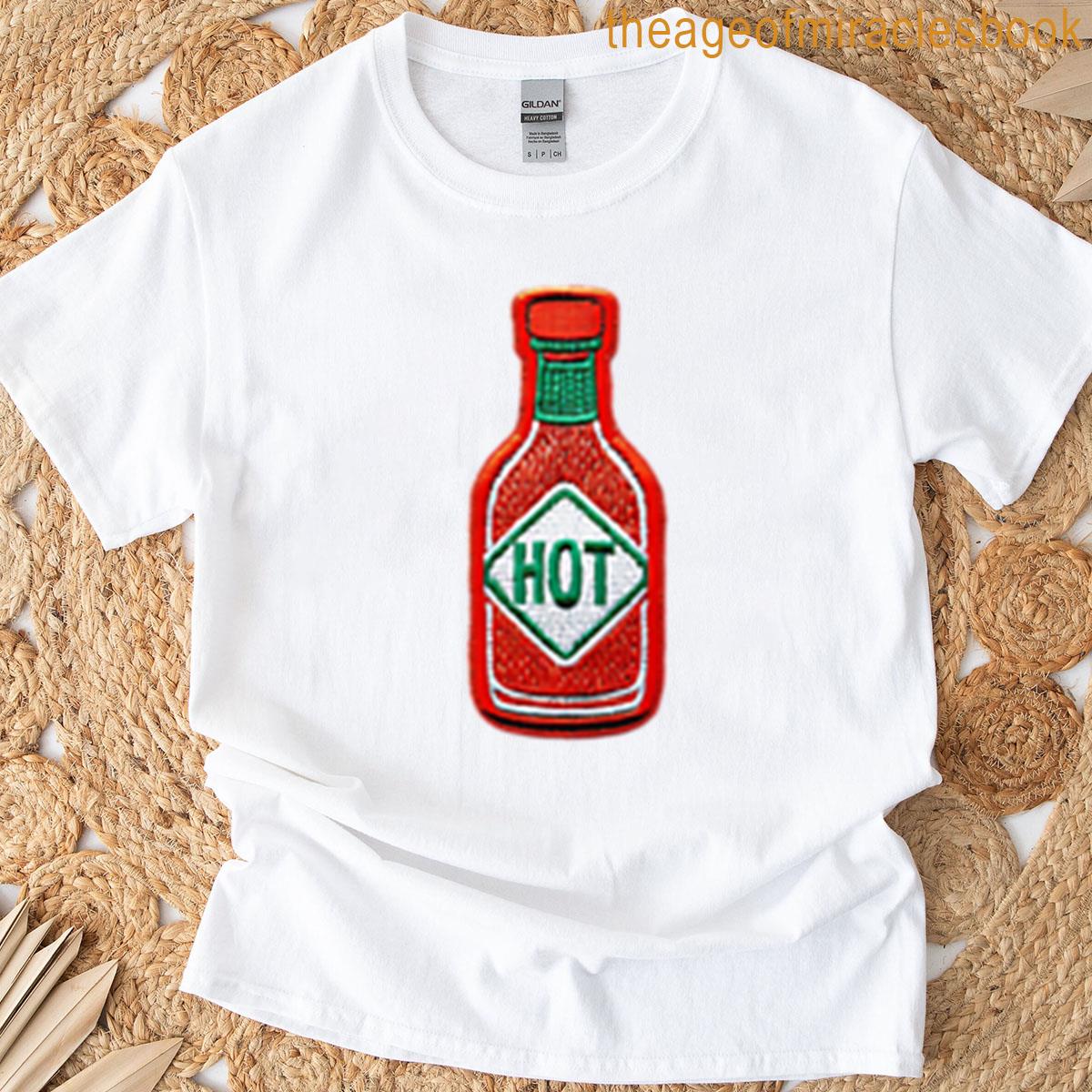 Red Hot Sauce Peppers T-shirt