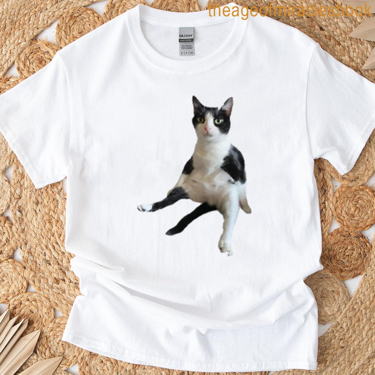 Sat Silly Cat Oversized T-shirt