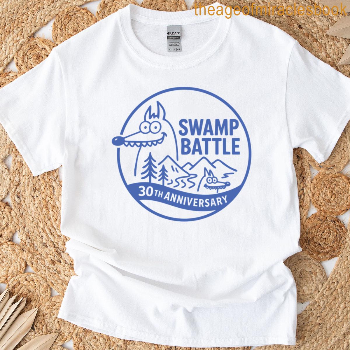 Swamp Battle – Blue T-shirt