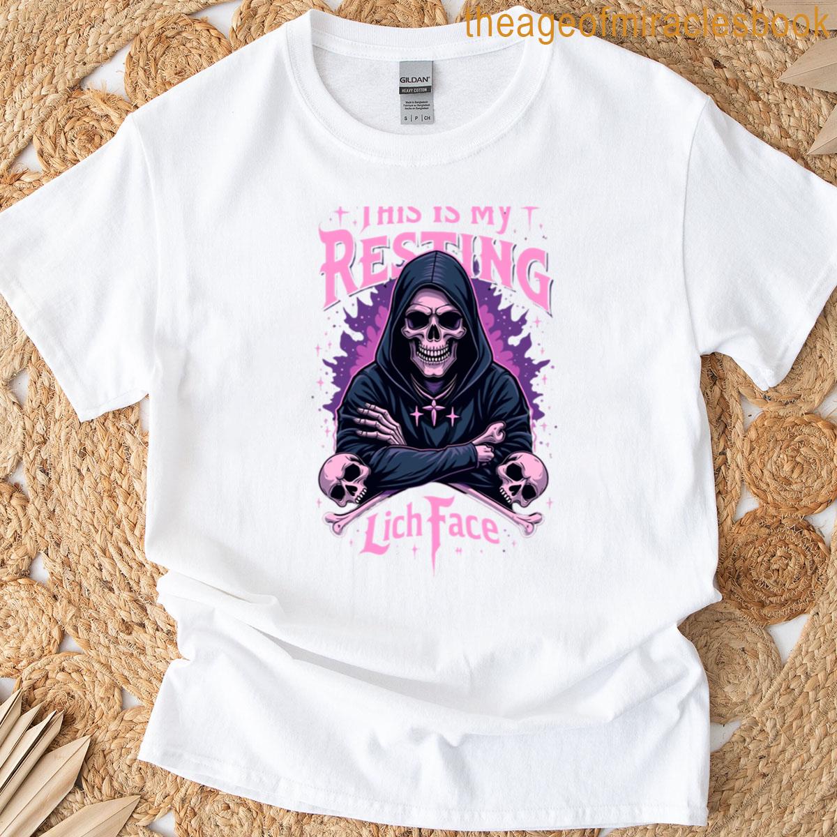 This Is My Resting Lich Face Boxy T-shirt