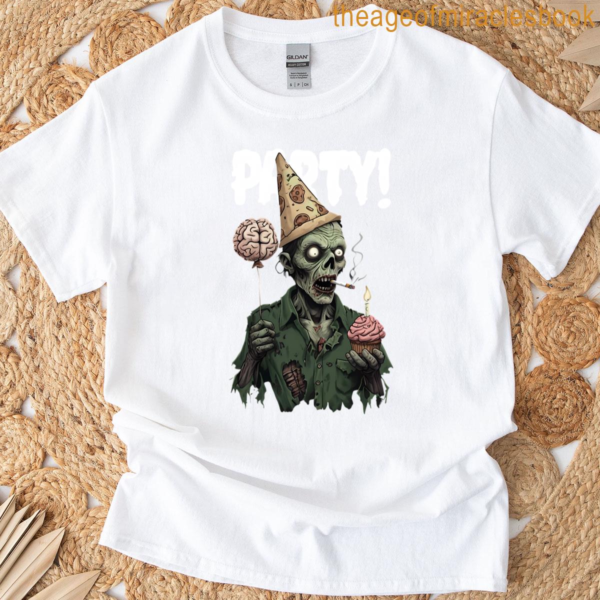 Zombie Party – Funny Zombie T-shirt
