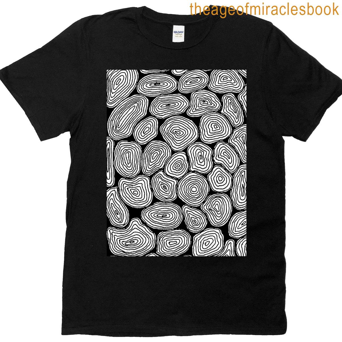 Echoing Contours Of Volcanic Thoughts T-shirt