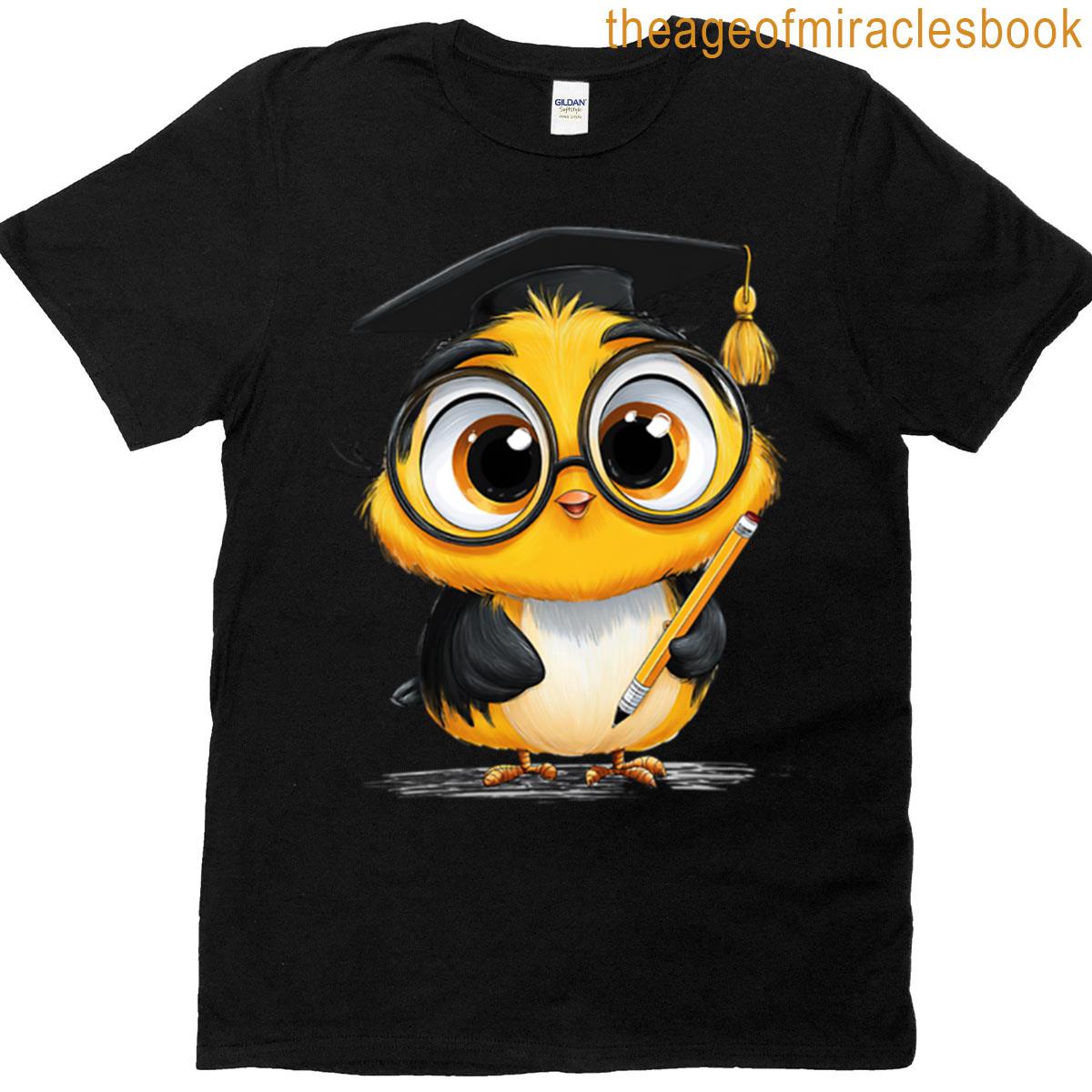 Graduation Owl Smart Chick Back To School T-shirt