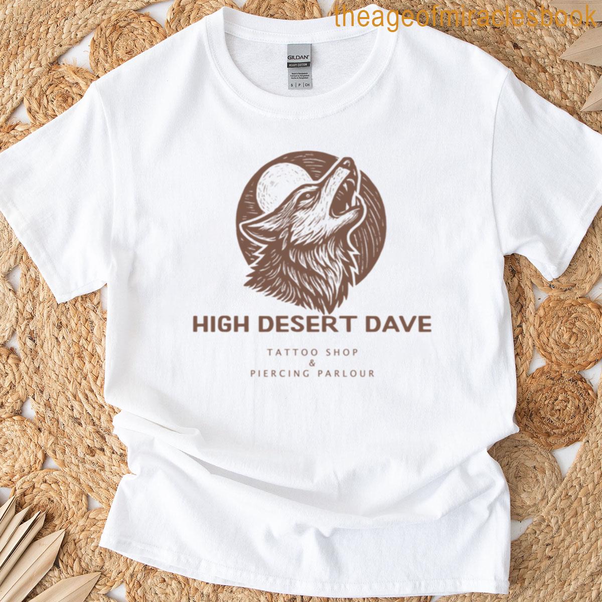 High Desert Dave Howling Coyote T-shirt