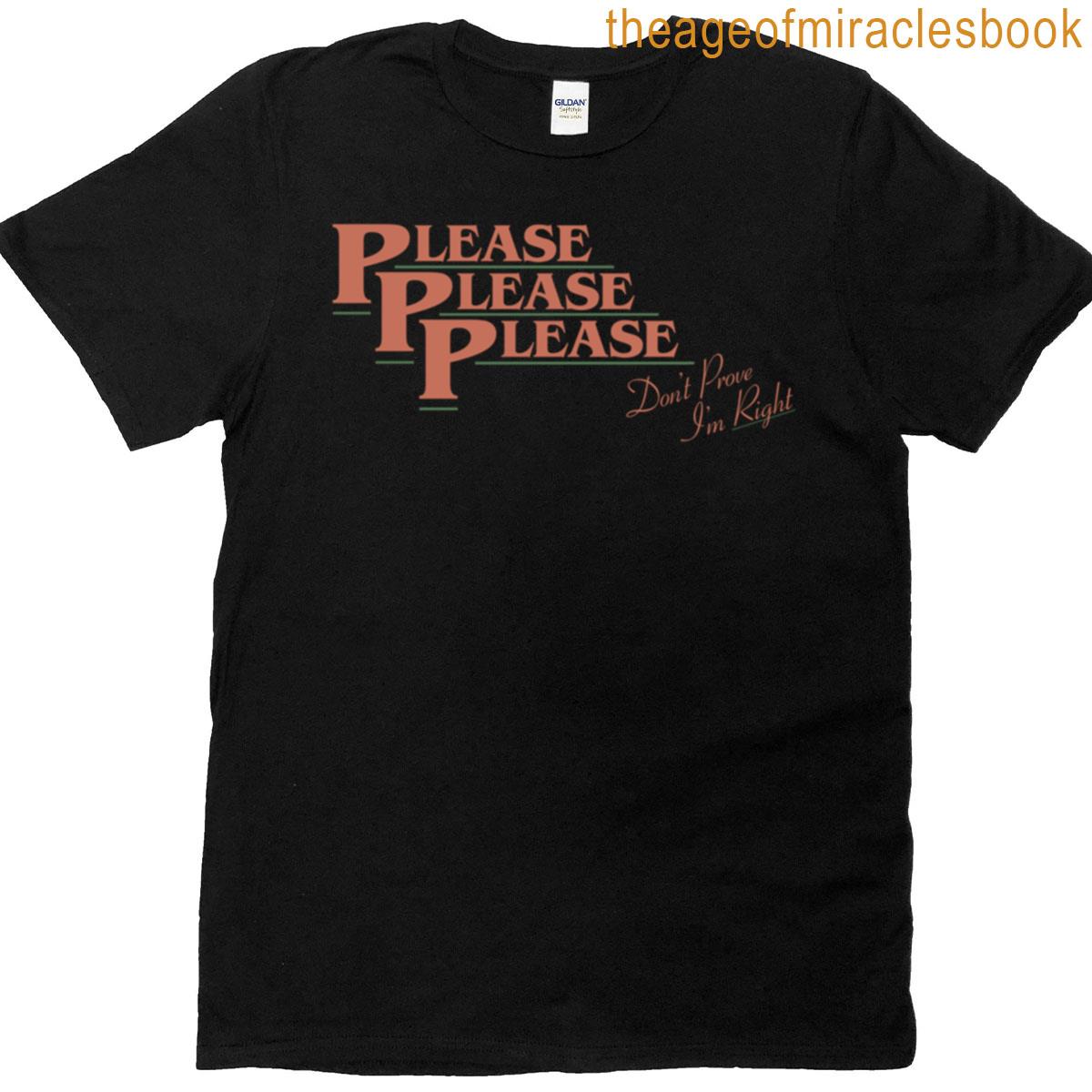 Please Please Please Lyric Design – Sabrina Carpenter T-shirt