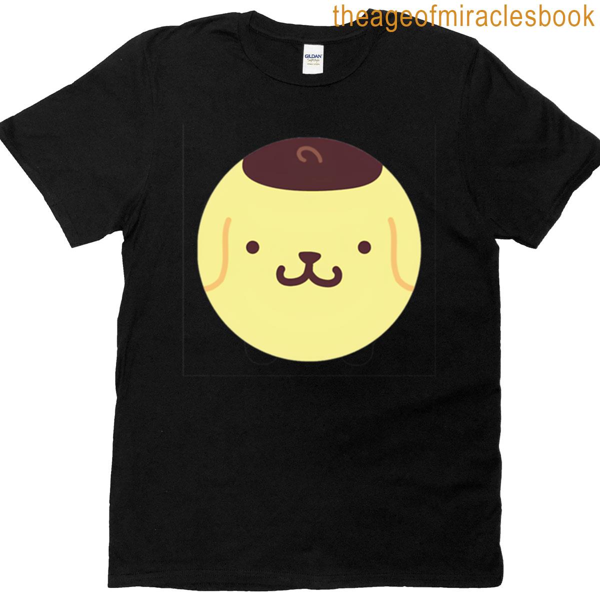 Pompompurin Close Up Cute Face Sanrio Image T-shirt