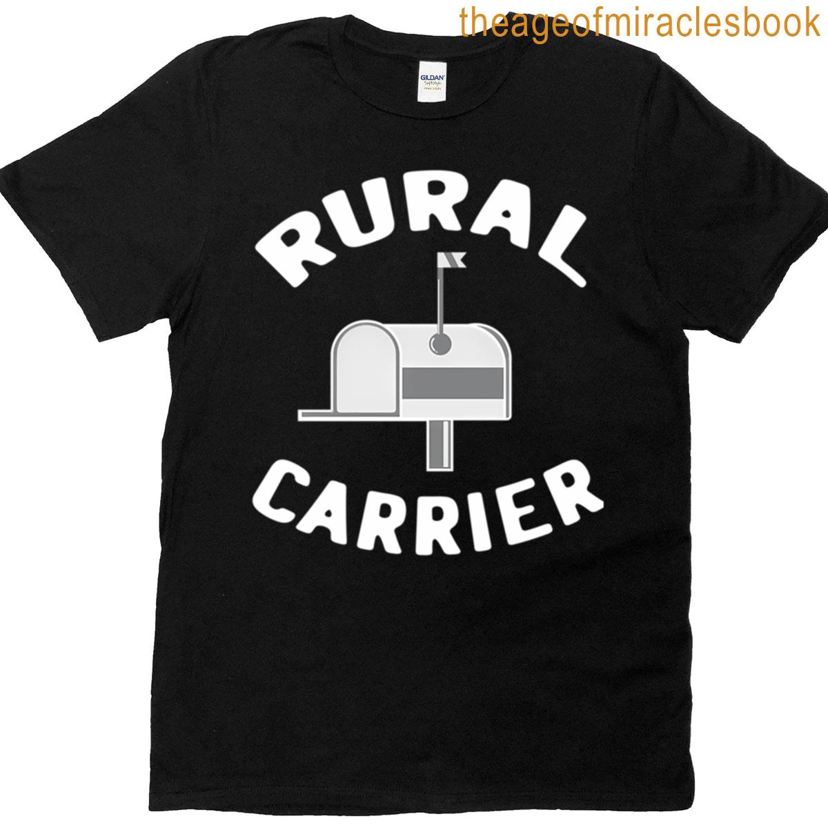 Rural Carrier Postal Worker Post Office Usps Postman Gift Idea T-shirt