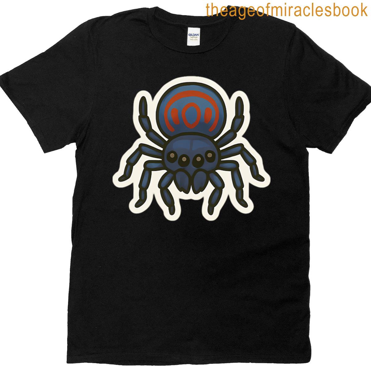 Blue Jumping Spider T-shirt