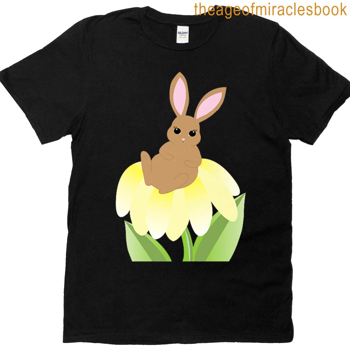 Bunny Flower Premium T-shirt