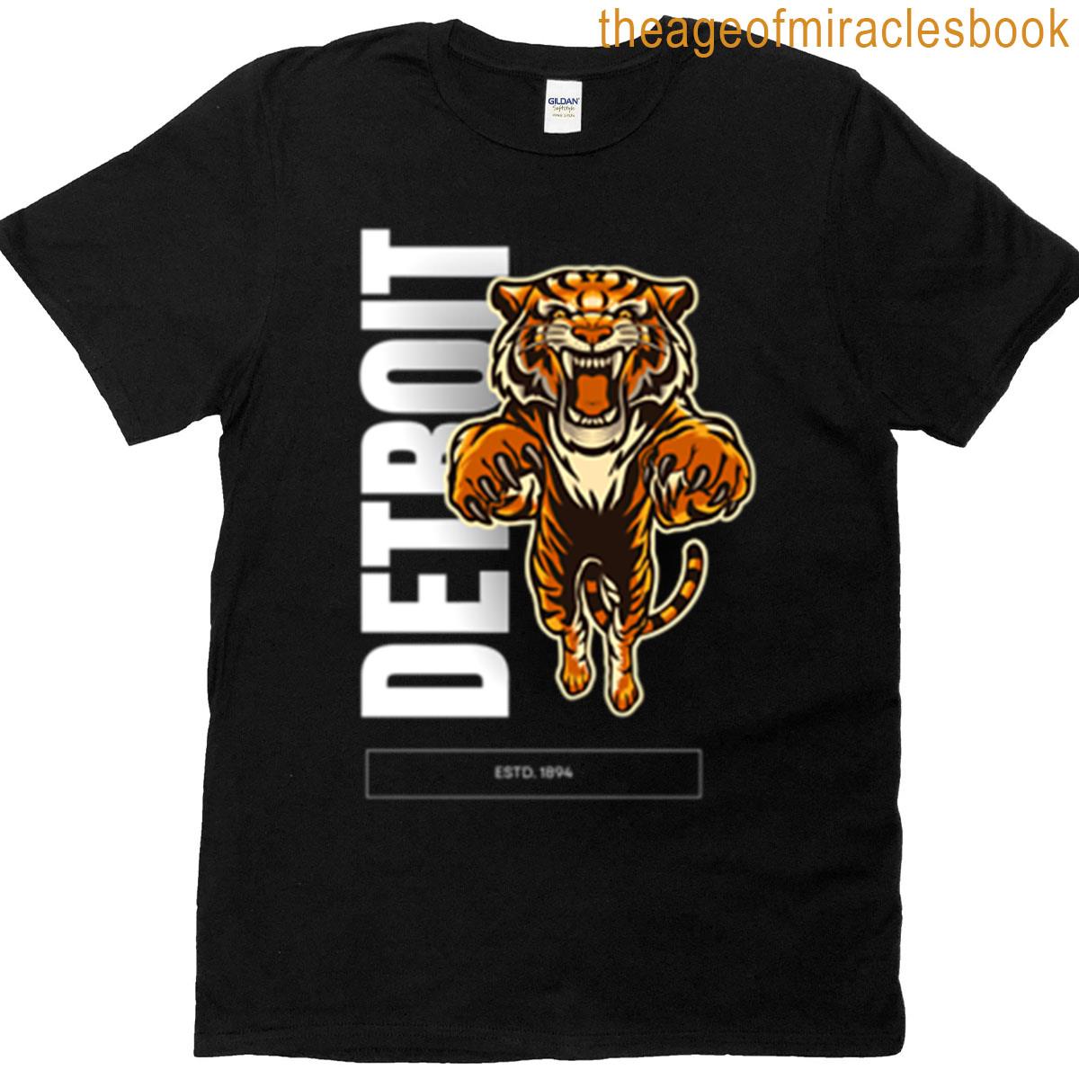Detroit Tigers Alt Design 2 T-shirt