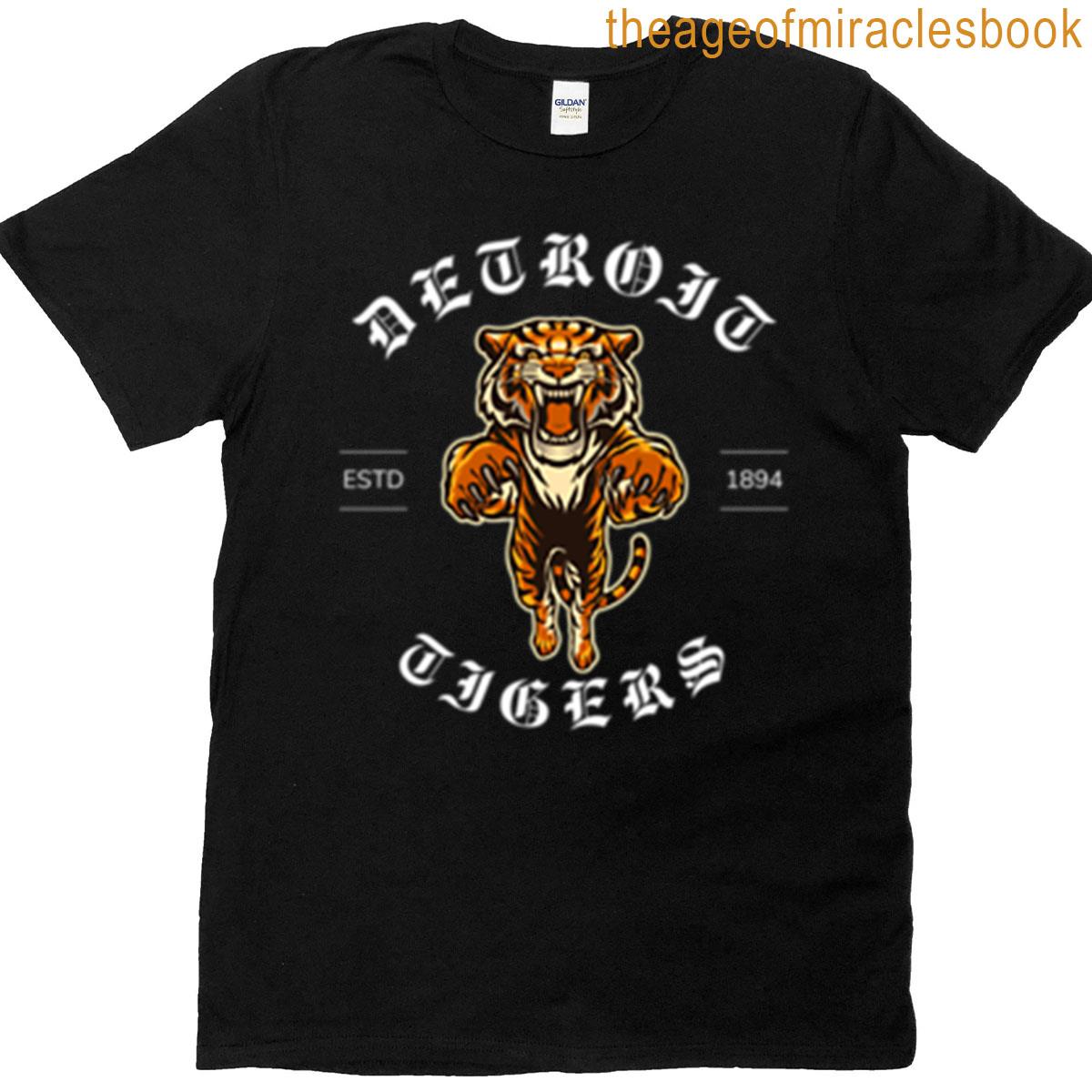 Detroit Tigers Alt Design T-shirt