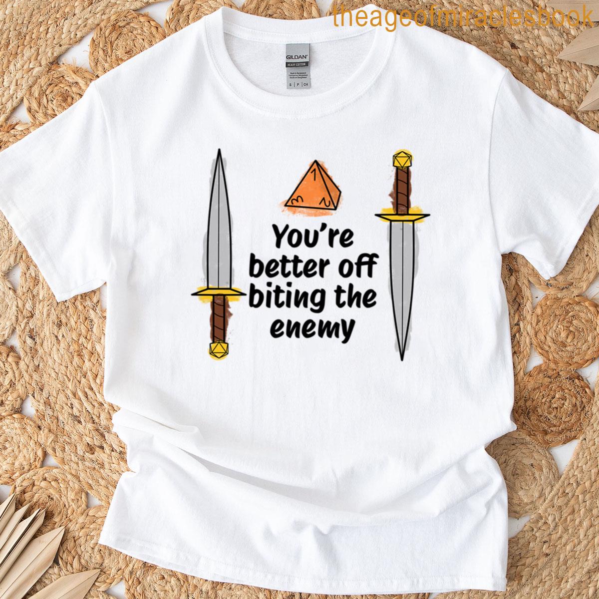Dungeons And Dragons Daggers With Dice T-shirt