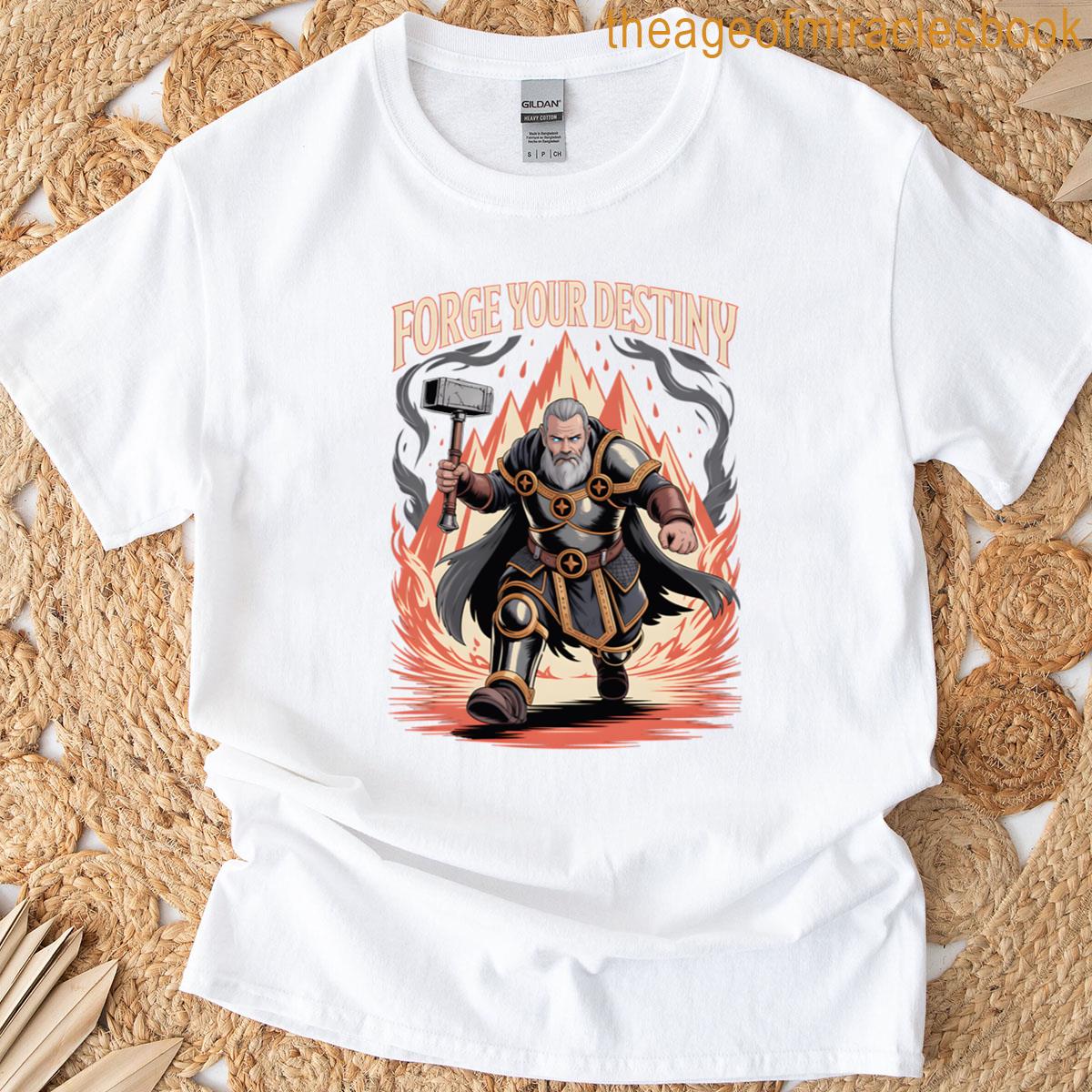 Forge Your Destiny Paladin Art T-shirt