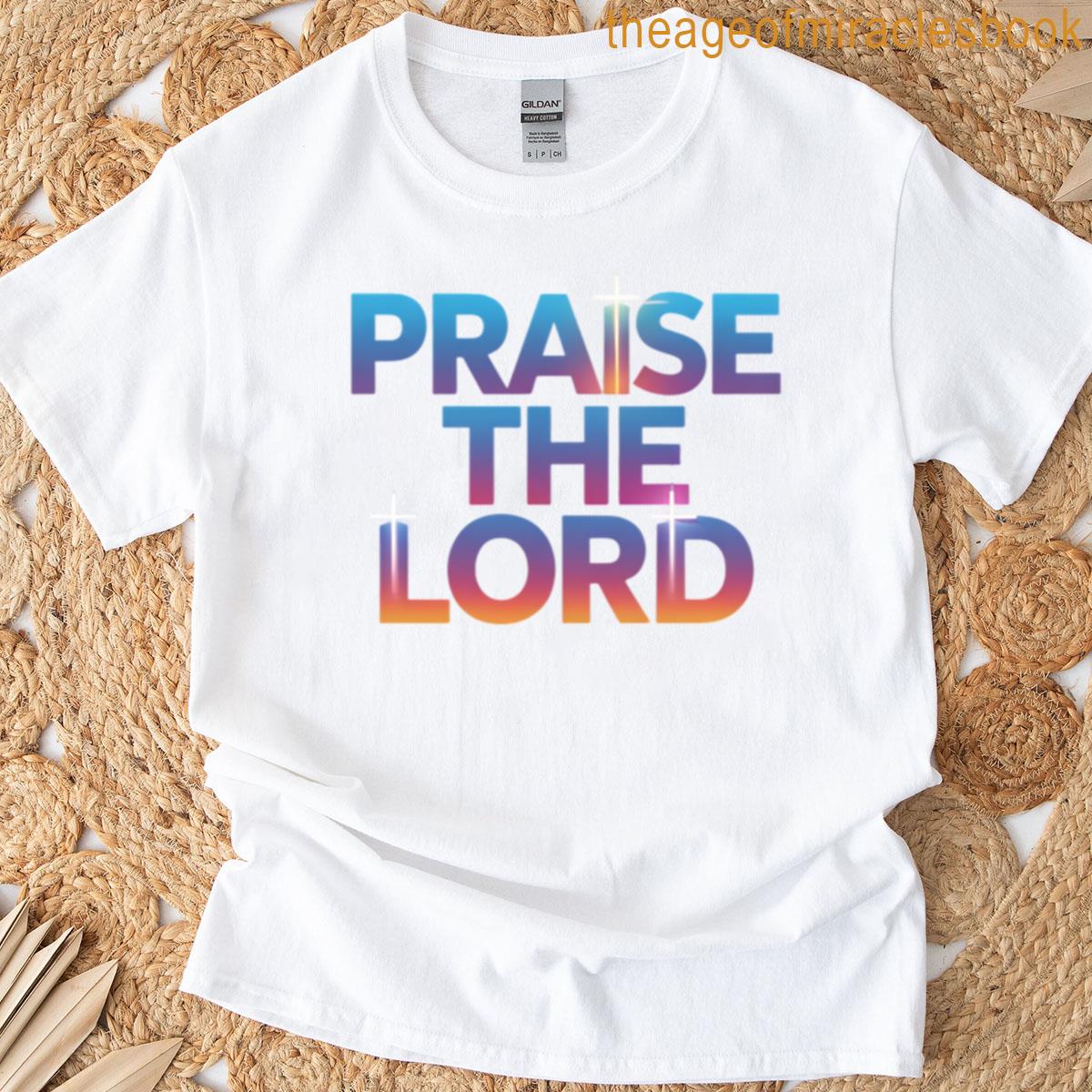 Praise The Lord Glowing Crosses T-shirt