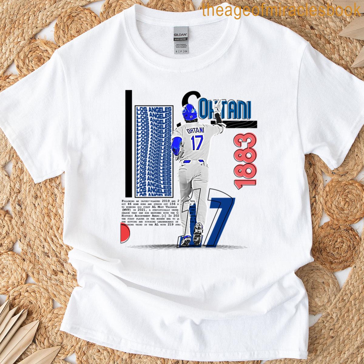 S Ohtani Baseball Player Design T-shirt