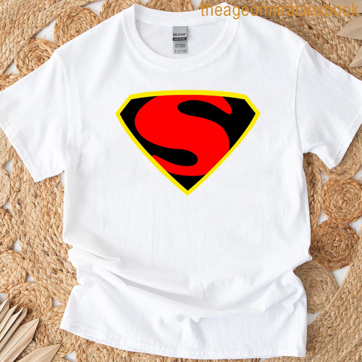 Superhero Vintage Max Fleischer Shield Logo Oversized T-shirt