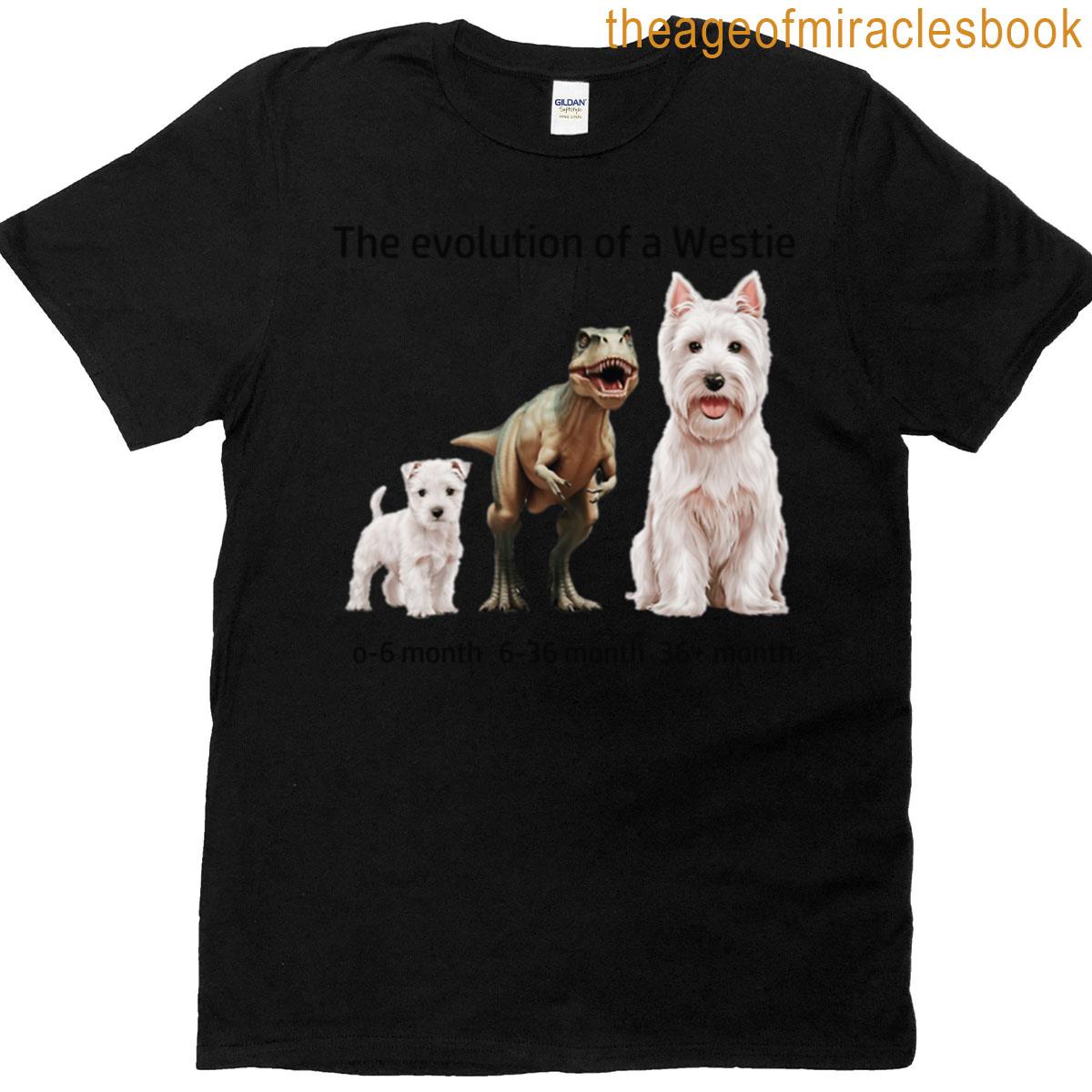 The Evolution Of A Westie T-shirt
