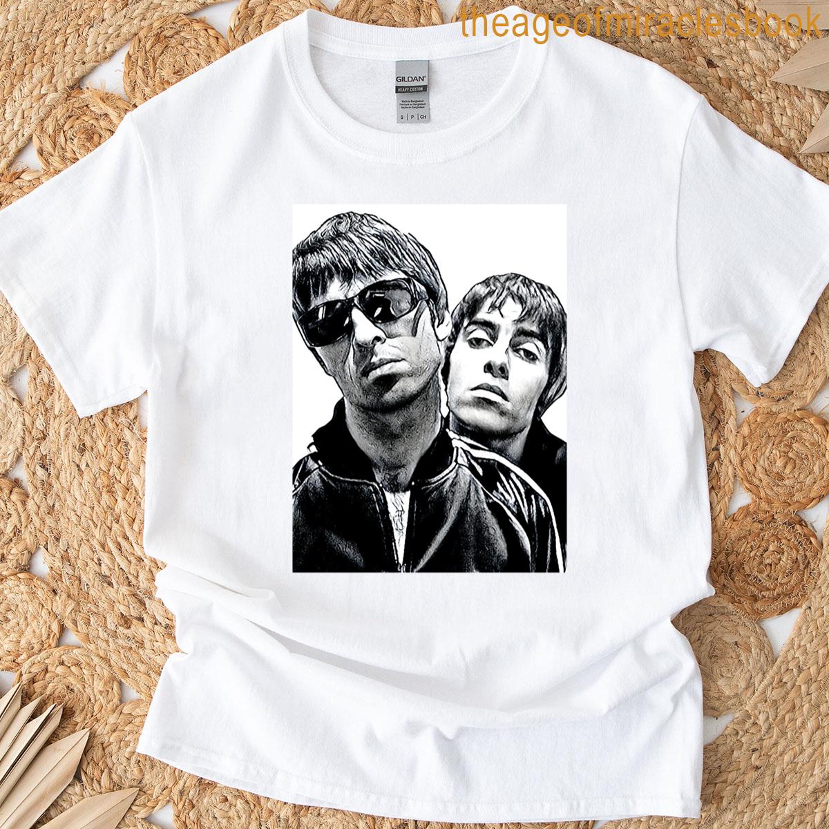 Vintage Liam Gallagher Art T-shirt