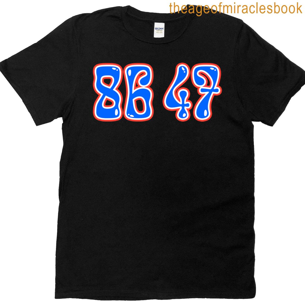 86 47 – Cornflower Oversized T-shirt