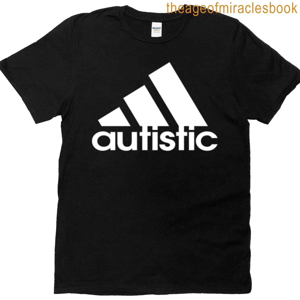 Autistic Logo White T-shirt