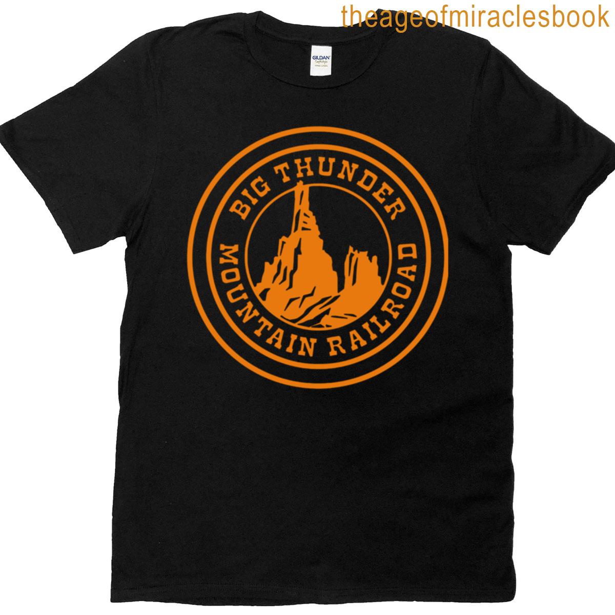 Big Thunder Mountain Roller Coaster Logo T-shirt