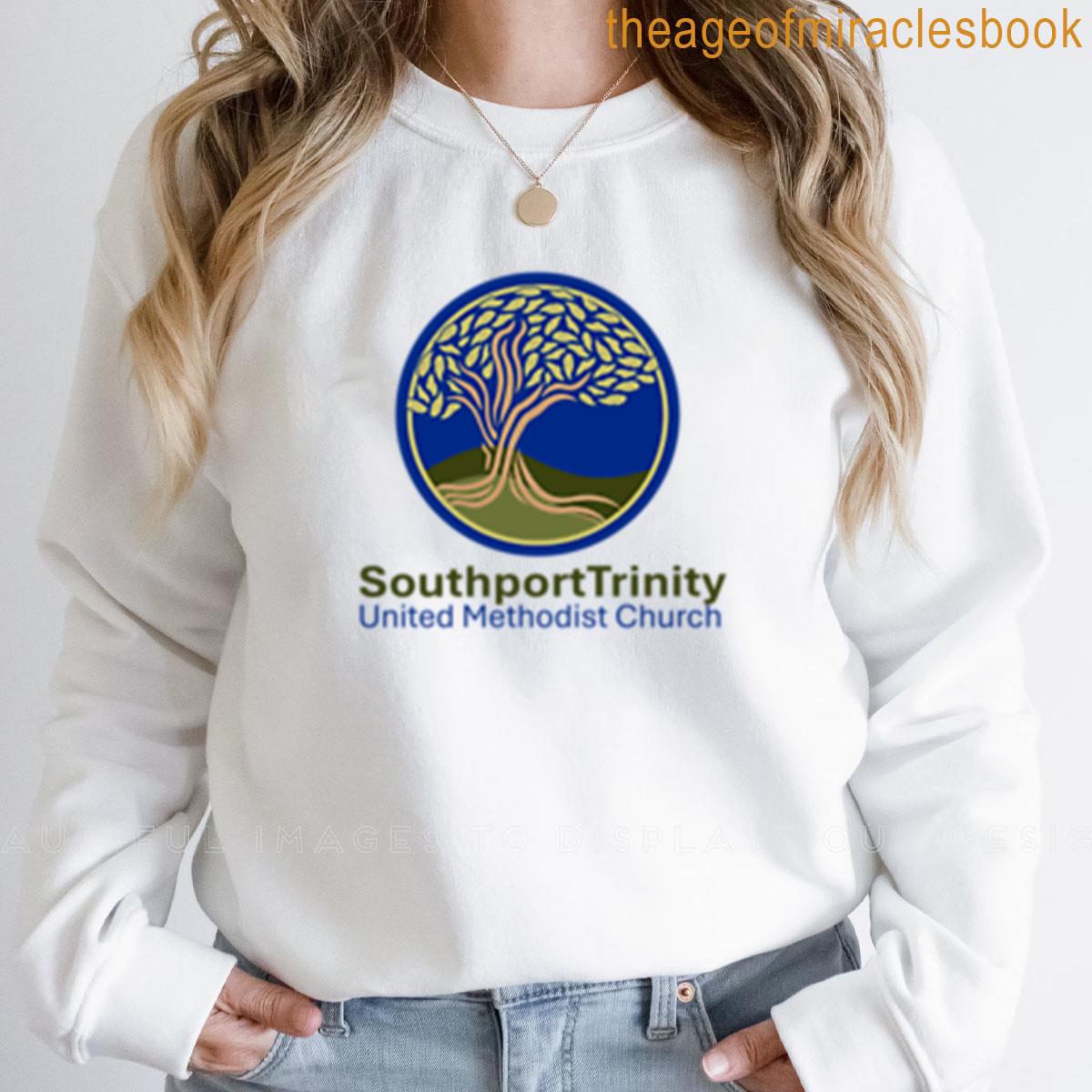 Color Tree With Logo Below Small For Light Colored Apparel T-shirt - Image 4