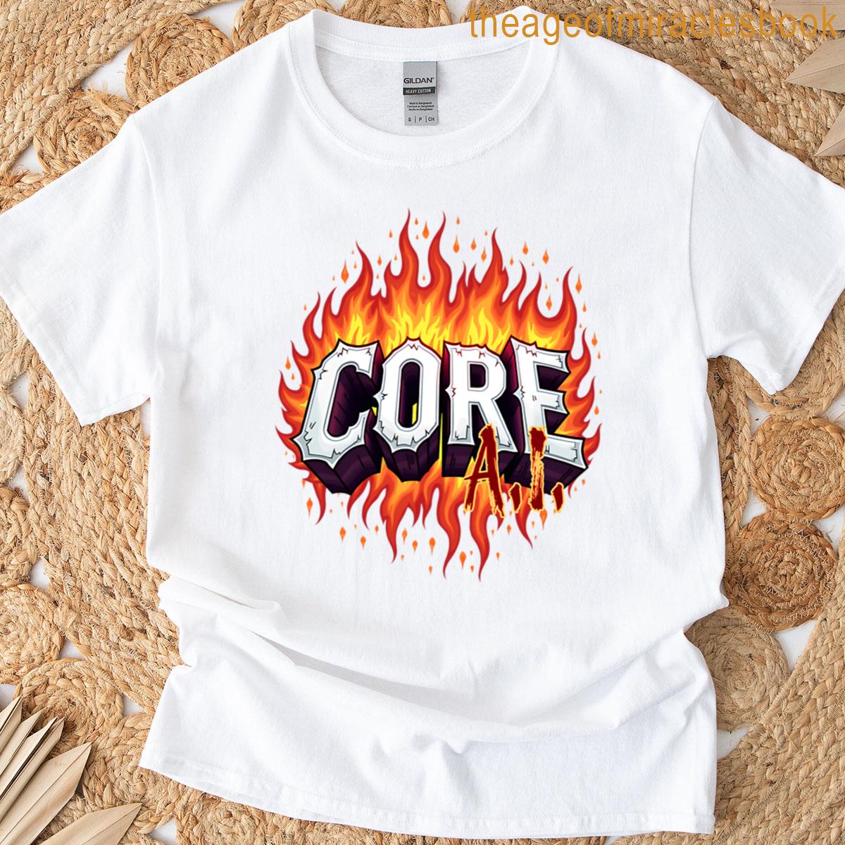 Core Ai Band Logo Oversized T-shirt