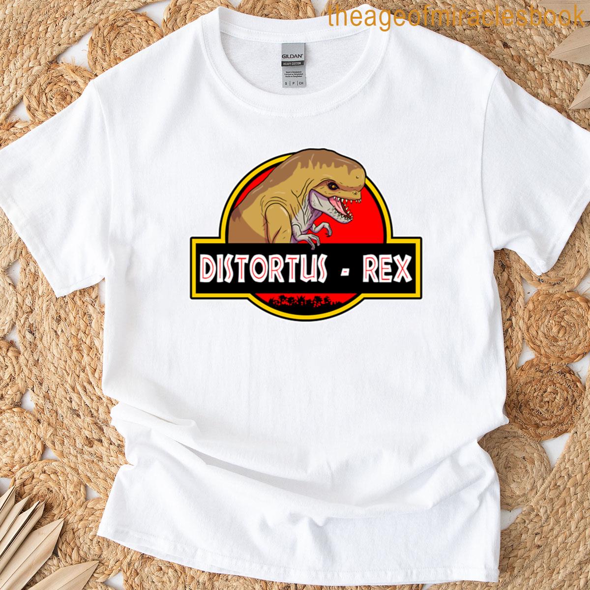 Distortus Rex Dinosaur Logo T-shirt
