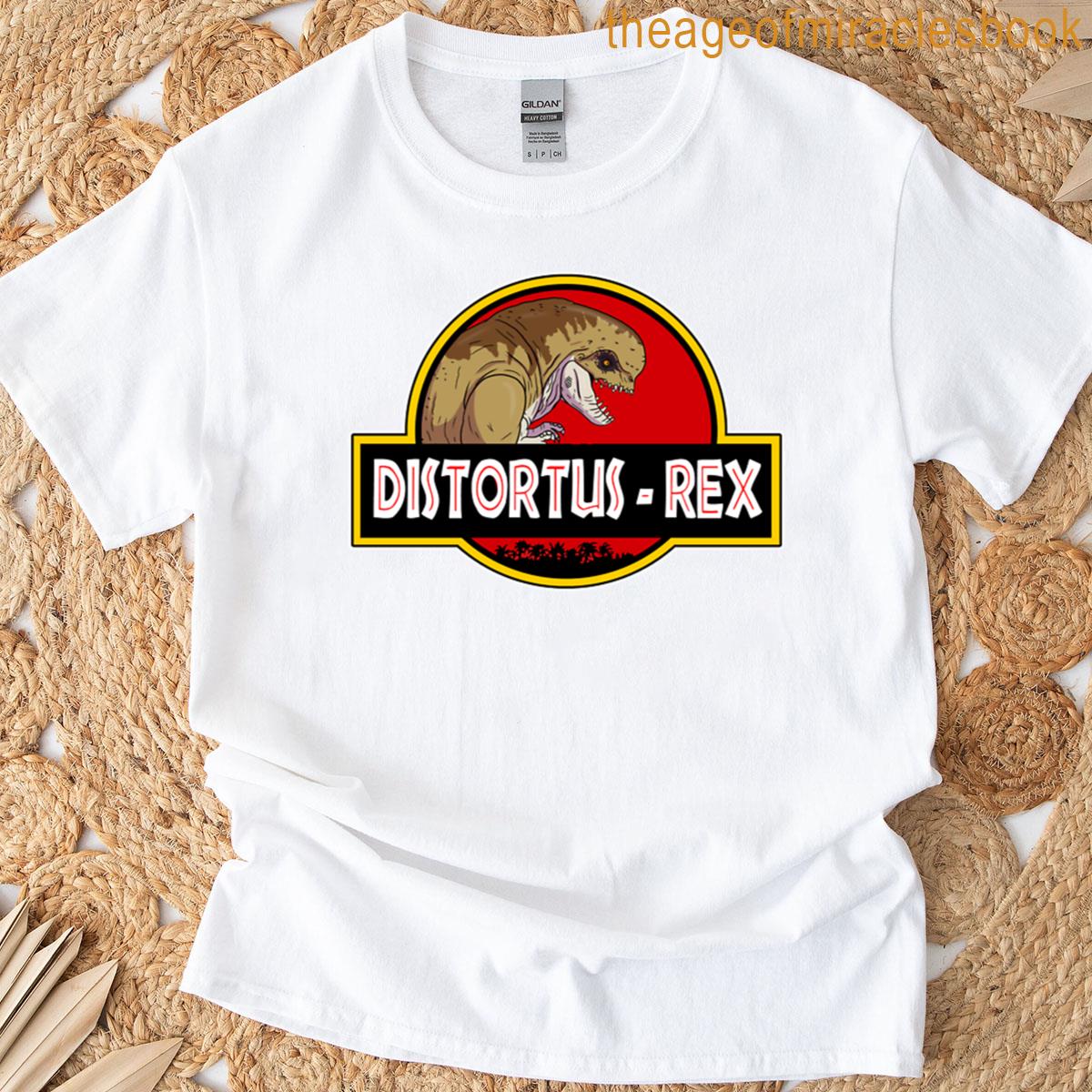 Distortus Rex Jurassic Logo T-shirt