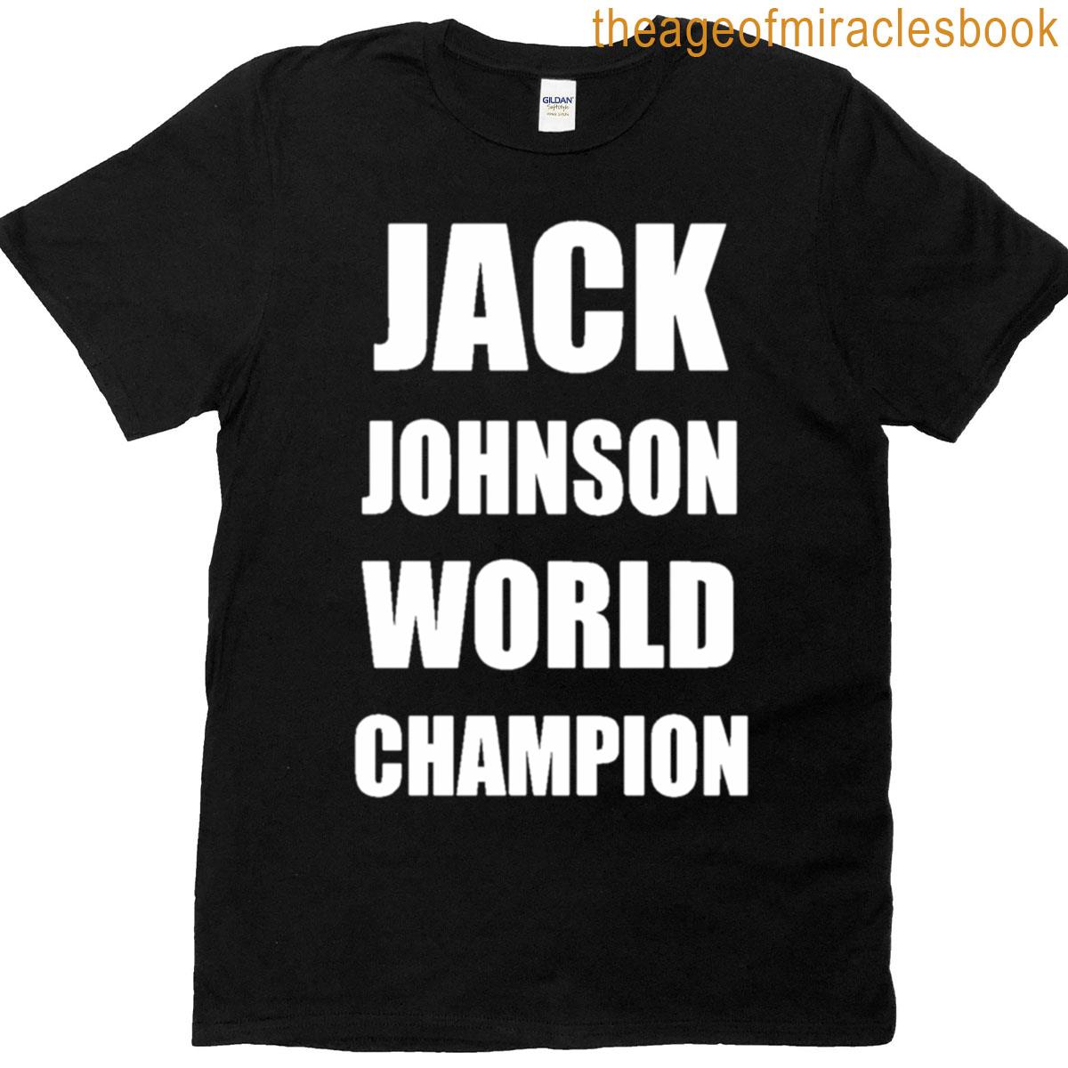Jack Johnson World Champion T-shirt