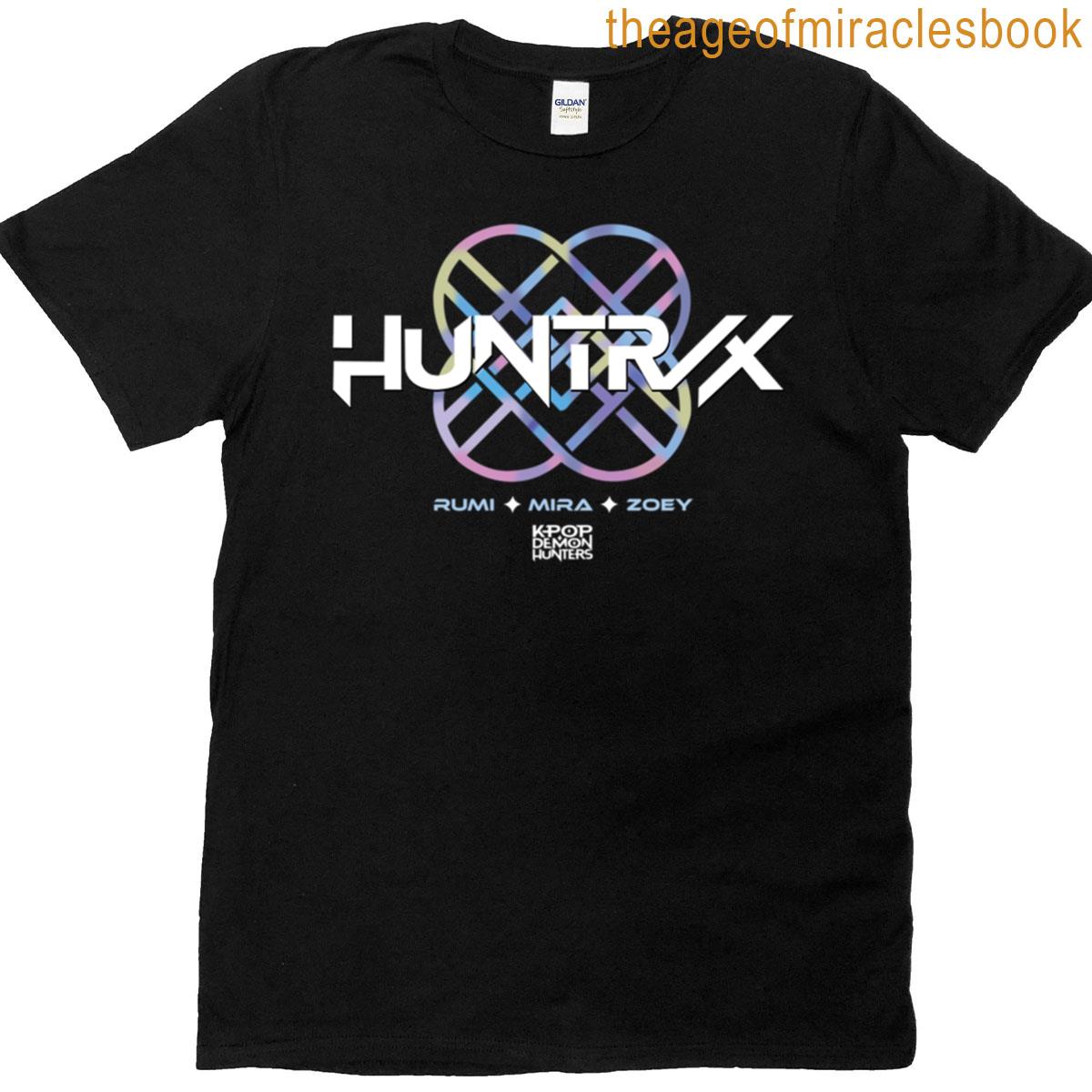 Kpop Demon Hunters – Huntrix Logo Oversized T-shirt
