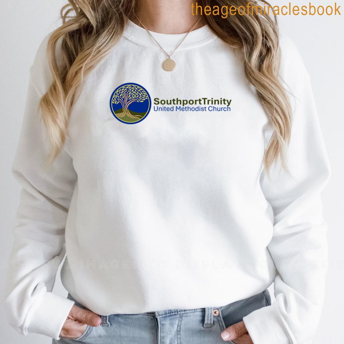 Large Colored Tree Logo With Name On Side For Light Colors T-shirt - Image 4