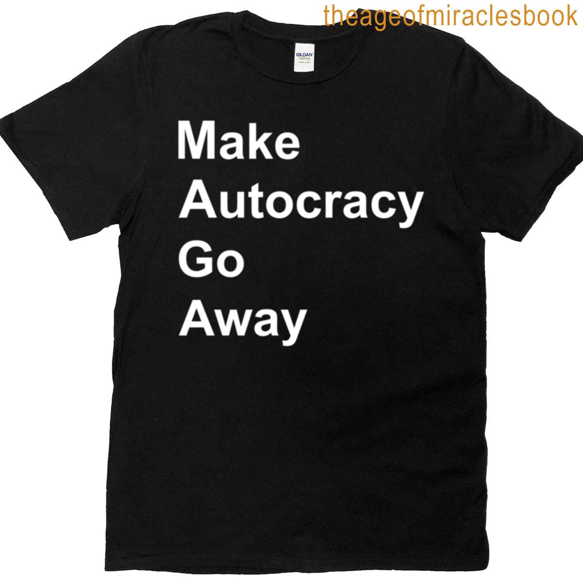 Make Autocracy Go Away Oversized T-shirt
