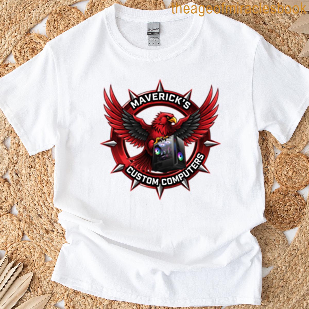 Mavericks Custom Computers Color T-shirt