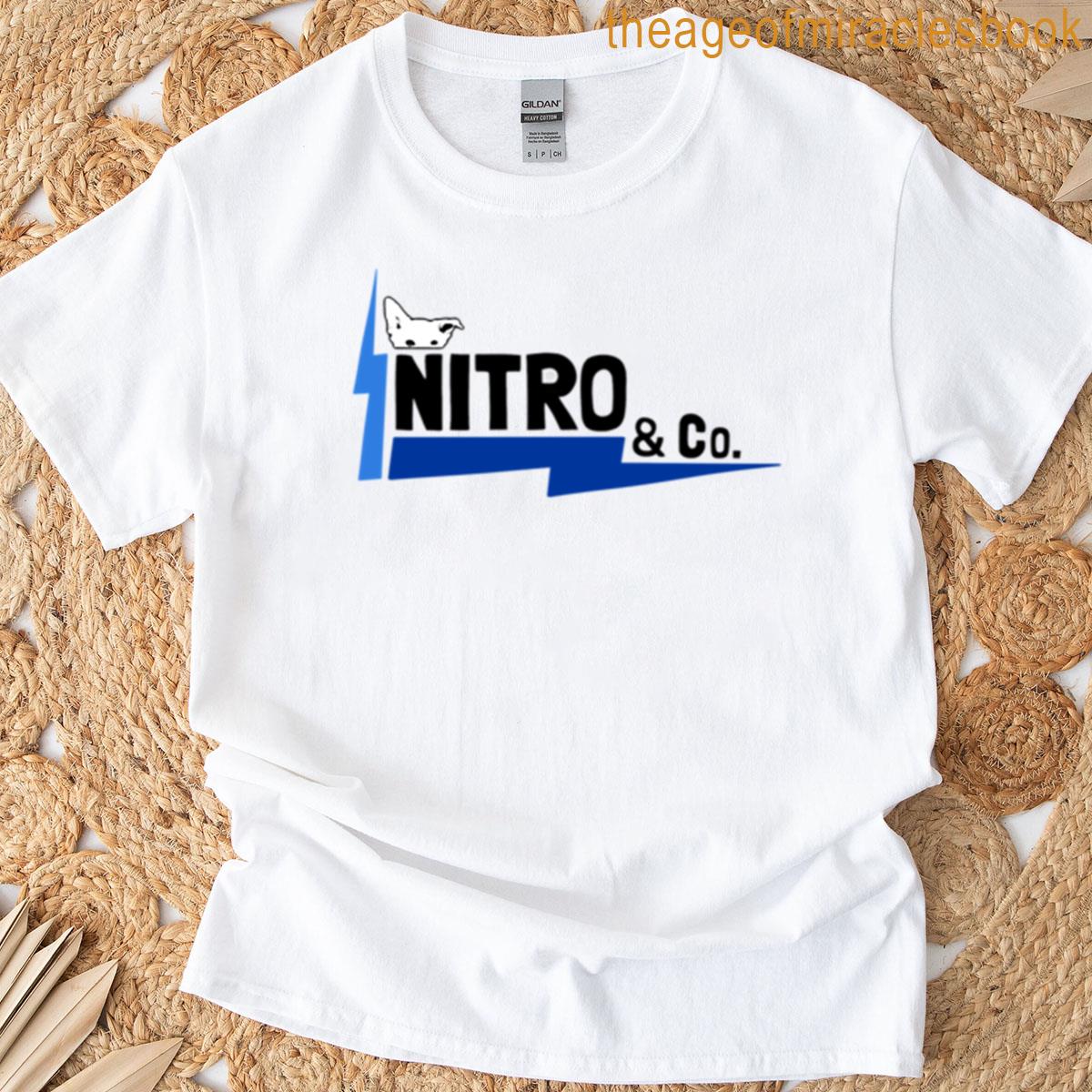 Nitro And Company Black Logo T-shirt