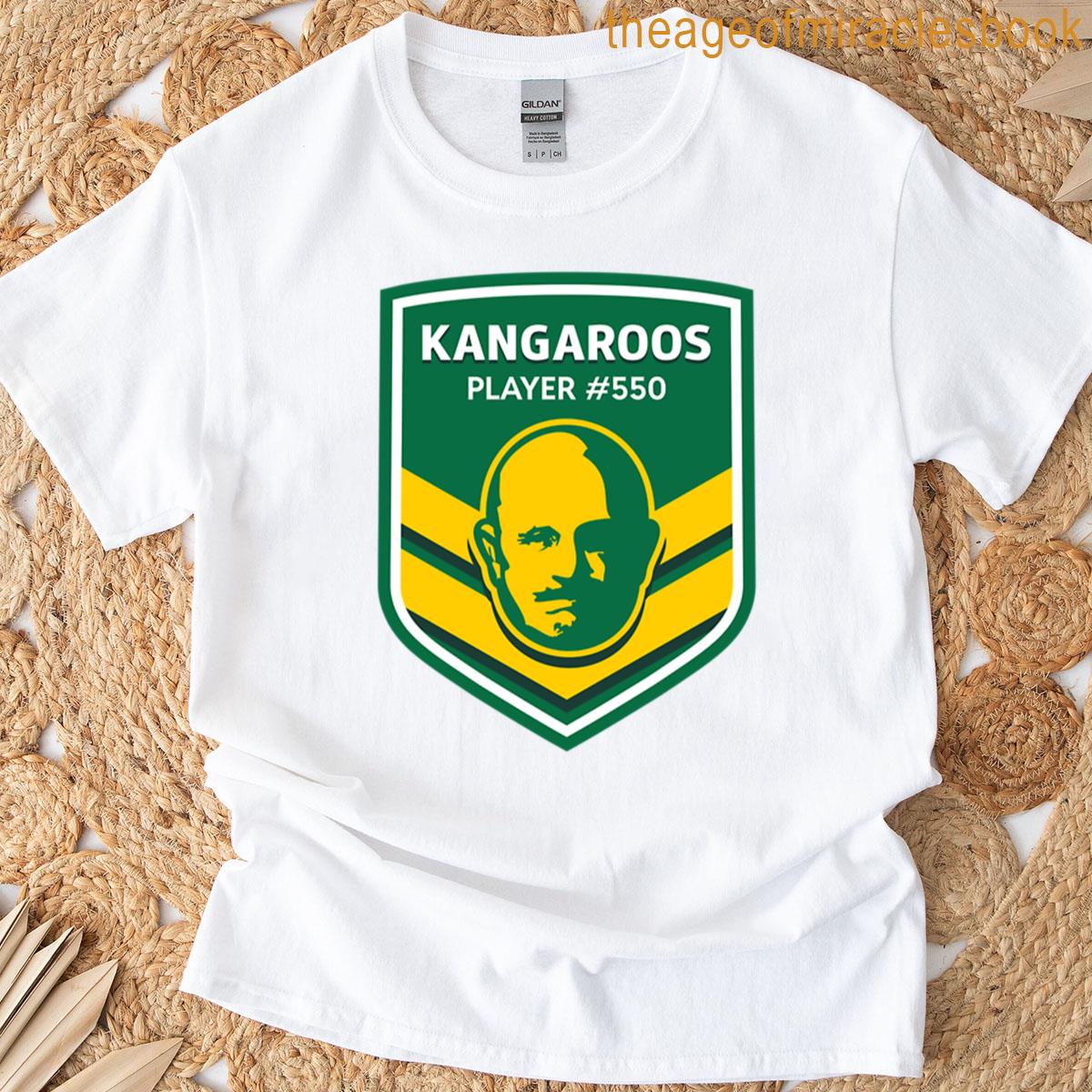 Peter Sterling Australia Kangaroos Logo T-shirt