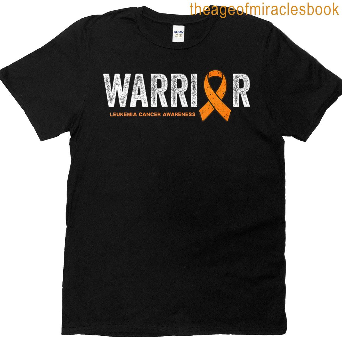 Warrior Vintage Leukemia Awareness T-shirt