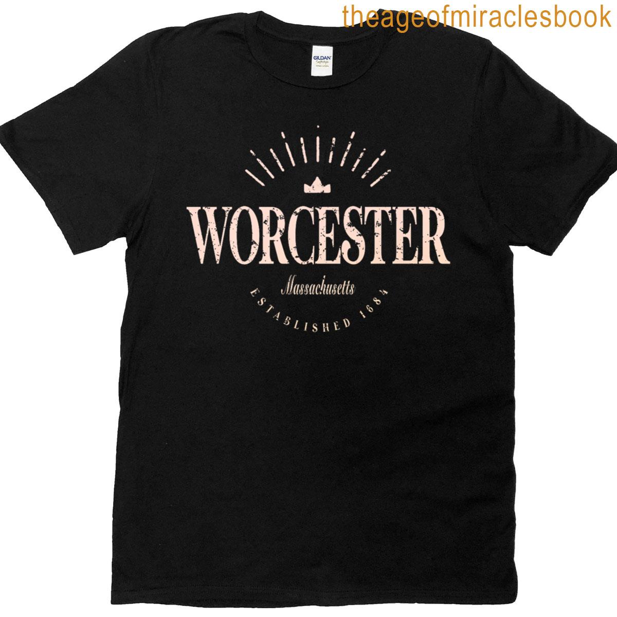 Worcester Massachusetts Modern – Worcester Ma Premium T-shirt
